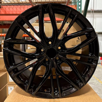 ONE SPARE W212 GLOSS BLACK 19" Wheel 5x114.3 Rim