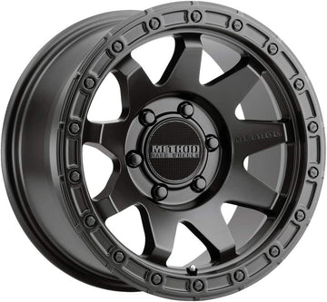 Method Race Wheels MR317 Matte Black Wheel with Aluminum (18 x 9. inches /6 x 5 mm, 3 mm Offset) Set of 4