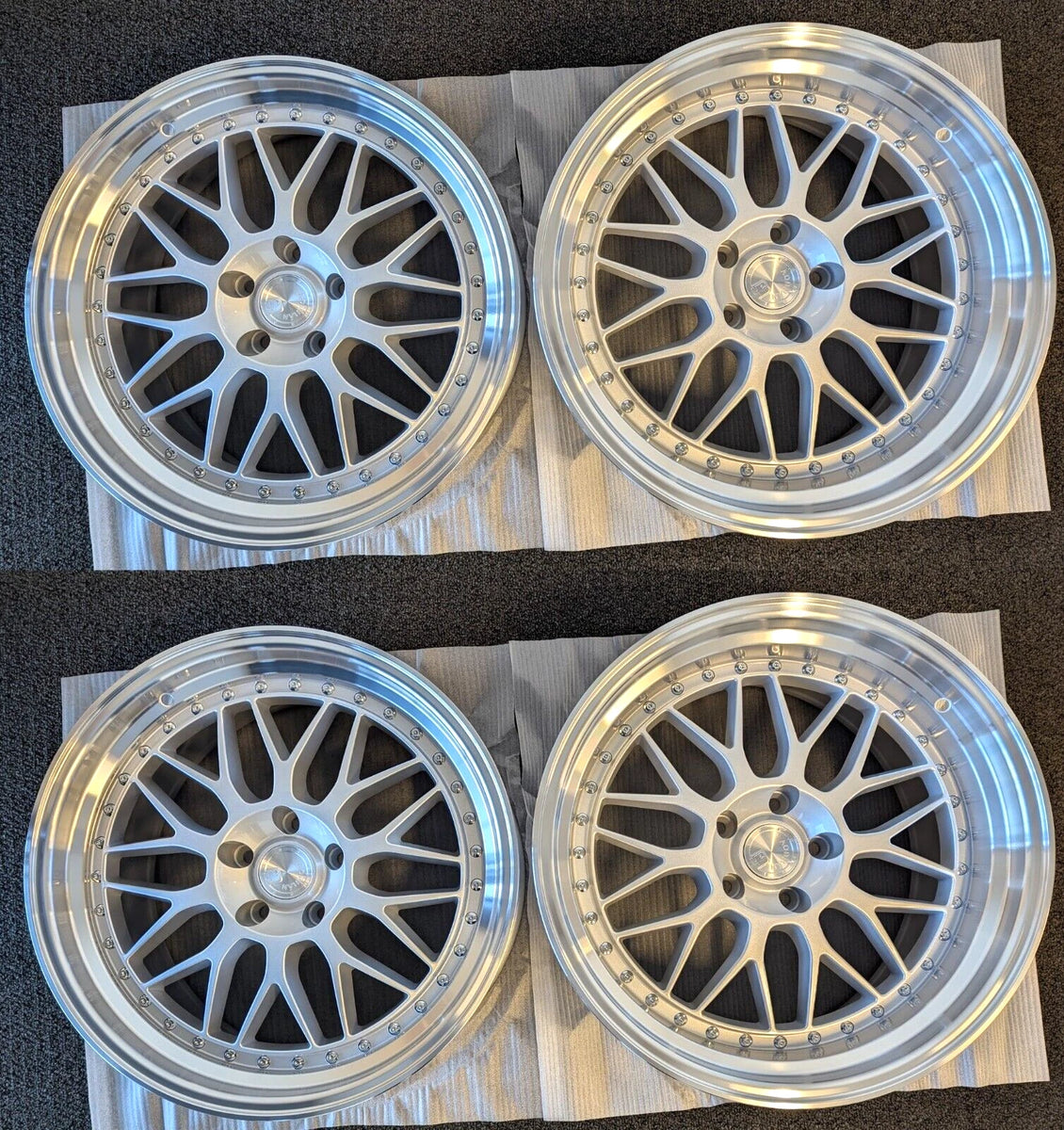 19x8.5/19x9.5 Aodhan AH02 AH2 5x112 32/35 Silver 19
