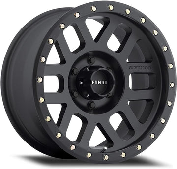 Method Race Wheels Grid 18x9 6x135 18 Offset(5.75" B/S) 94 Hub Matte Black, Set of 4