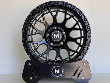 MFlow Off-Road Wheels MF02 Black 17x9 +12 5x127 71.5 Fit Grand Cherokee Wrangler