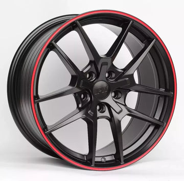 18" Wheels For Honda Accord Civic Prelude Lexus 18x8.5 +35 5x114.3 FK8 Style Set