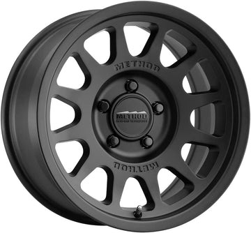 Method Race Wheels MR703 Bead Grip Matte Black Wheel with Aluminum (16 x 6. inches /5 x 130 mm, 68 mm Offset) Set of 4