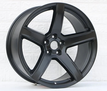 20" Wheels For Dodge Charger Challenger 20x9.5 / 20x10.5 Black Staggered Set