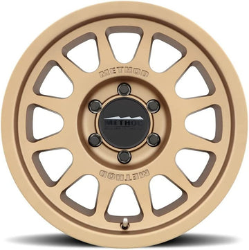 Method Race Wheels MR703 Bead Grip Method Bronze Wheel with Aluminum (17 x 9. inches /6 x 5 mm, -12 mm Offset) Set of 4