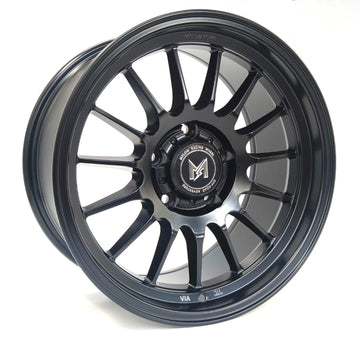 MFlow MF04 17x9 +12 5x127 71.5 Fit Grand Cherokee Wrangler Durango SRT 4 Rims