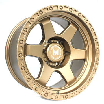 MF03 MFlow Wheels 17x9 -12 6x139.7 CB93.1 Bronze Fit Ford Ranger Raptor Bronco
