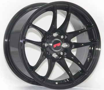 15"  Wheels Black Honda Civic EG EK 15x8 4x100 / 4x114.3 +20 IPW Rims SET 4