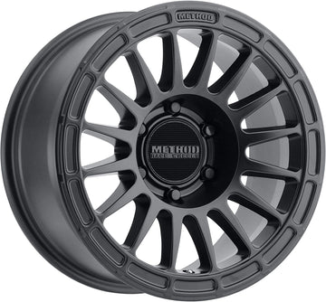Method Race Wheels 314 Matte Black 17x7.5" 6x5.5", 25mm offset 5.2" Backspace, Set of 4