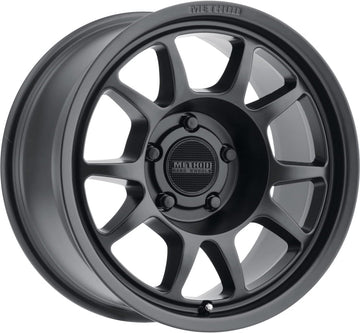Method Race 702 Custom Wheel - Matte Black Rims - 17" x 8.5", 0 Offset, 6x139.7 Bolt Pattern, 106.25mm Hub, Set of 4