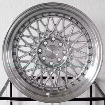 AodHan AH05 Wheels 15x8 4x100 / 4x114.3 +20 Silver 15" Rims Set 4