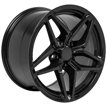 OE Wheels CV31 17x9.5 5x4.75" +56mm Gloss Black Wheel Rim 17" Inch