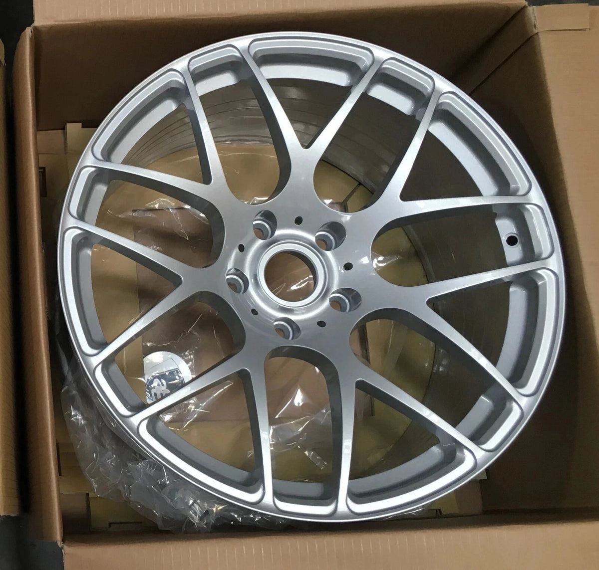 RUGER MESH FORGED SILVER 19X8.5/19X11 WHEELS 19