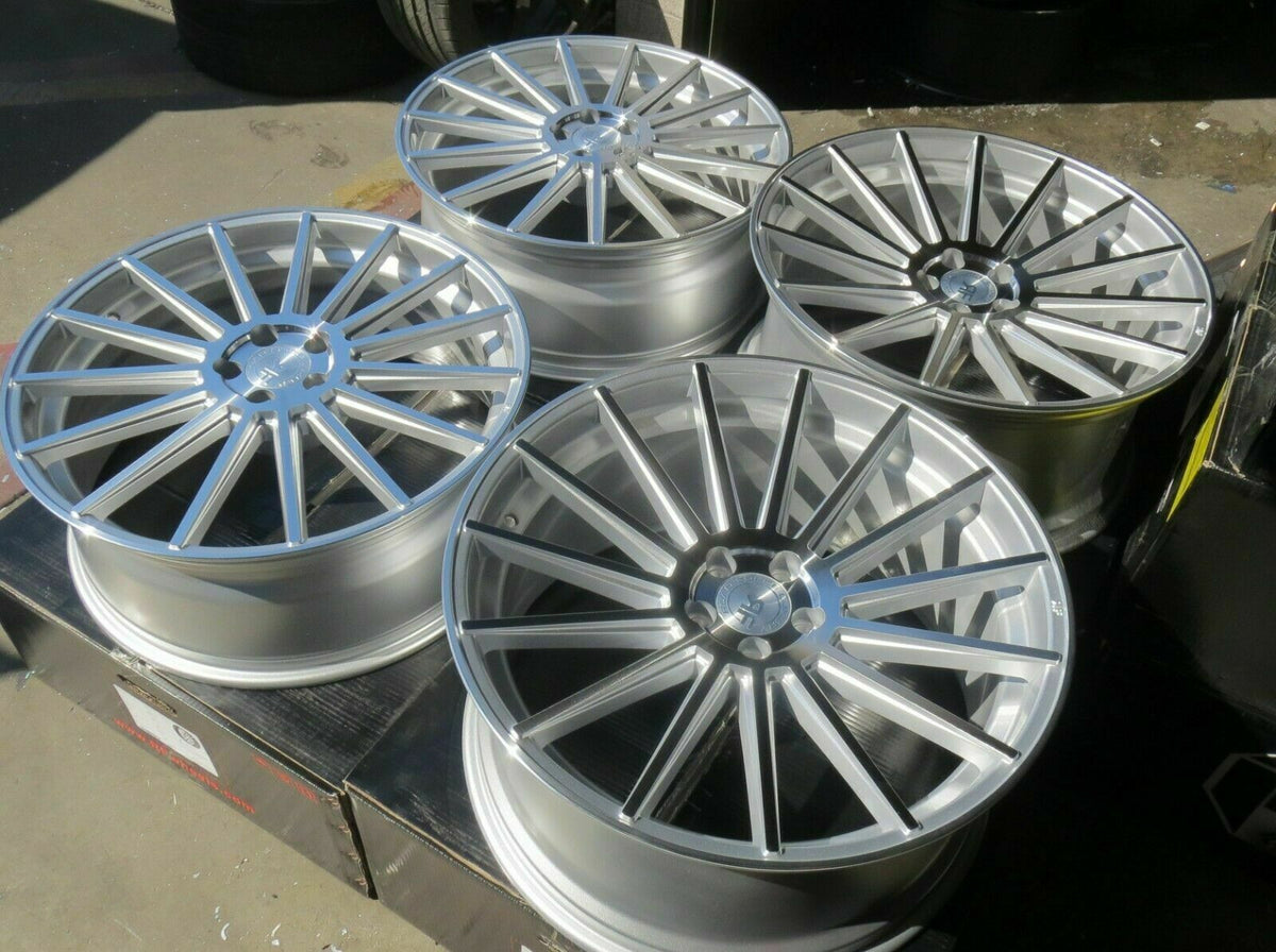 22” RF15 STAGGERED WHEELS RIMS FOR JAGUAR XJ XJL XF XK8 XKR XJR 2010 ...