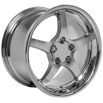 OE Wheels CV05 17x8.5 5x4.75" +58mm Chrome Wheel Rim 17" Inch