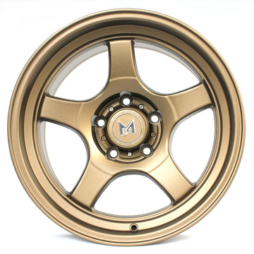 17" 17x8.5 +25 6x139.7 CB95.1 MFlow MF05 Bronze Fit Tacoma 4Runner 2024 & Beyond