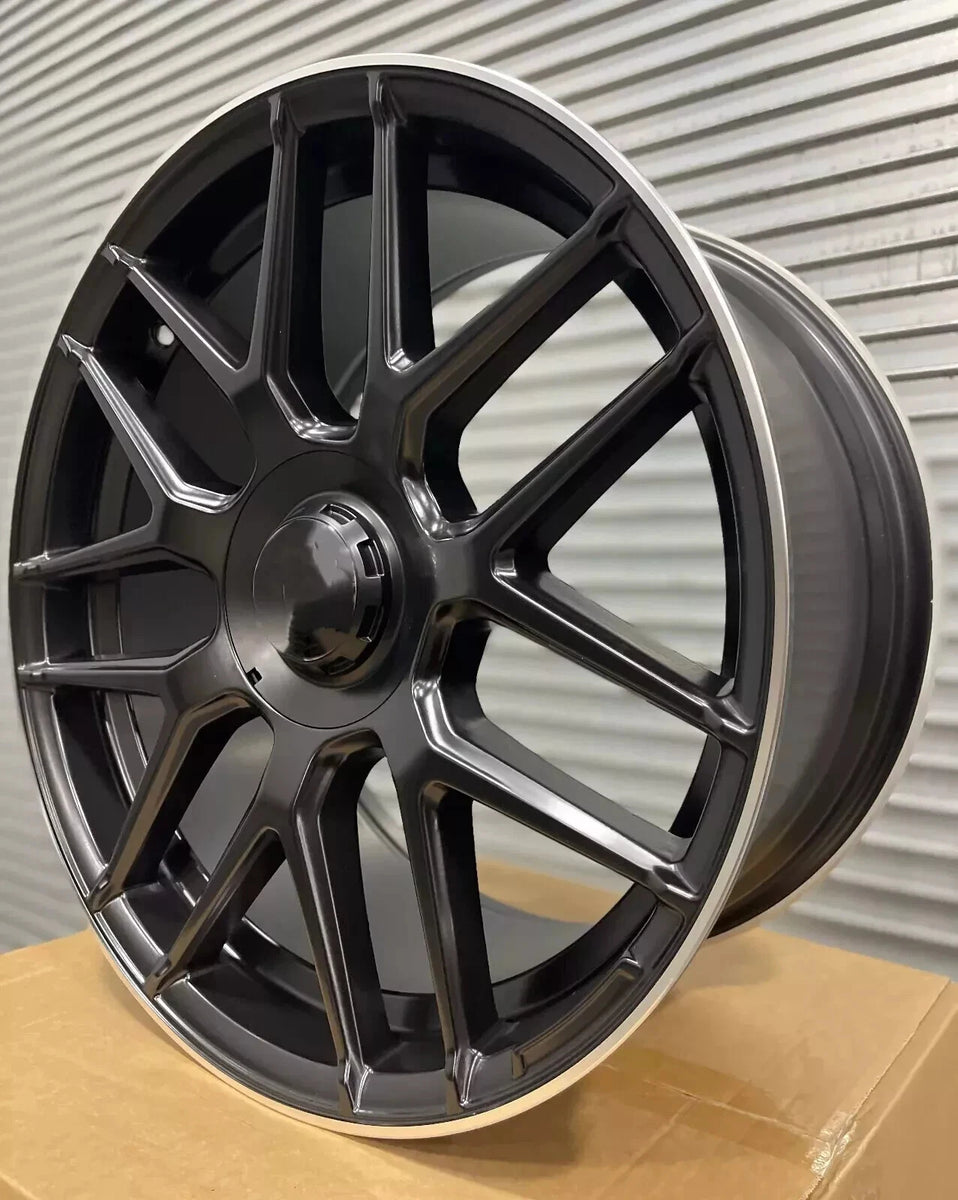 22x10 Wheels For Mercedes G500 G550 G55 G63 G Wagon Black 22