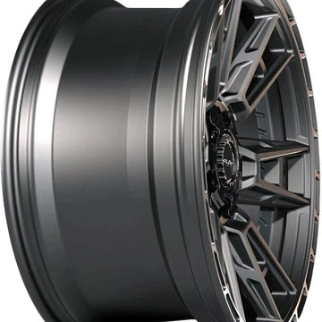 (Set of 4) 4Play Sport 2.0 4PS20 20x9 6x135/6x5.5" +18mm Black Wheels Rims