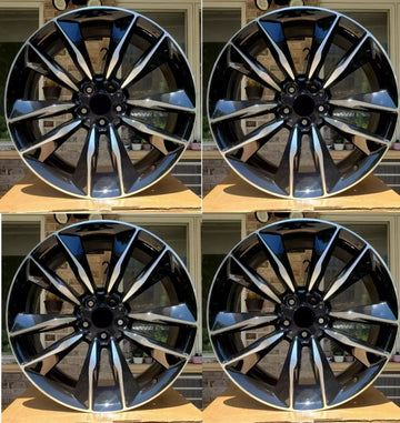 21" Wheels Set 21x9.5 5x114.3 +55 for ACURA MDX YEARS YD1 2001-2006 2014,2016