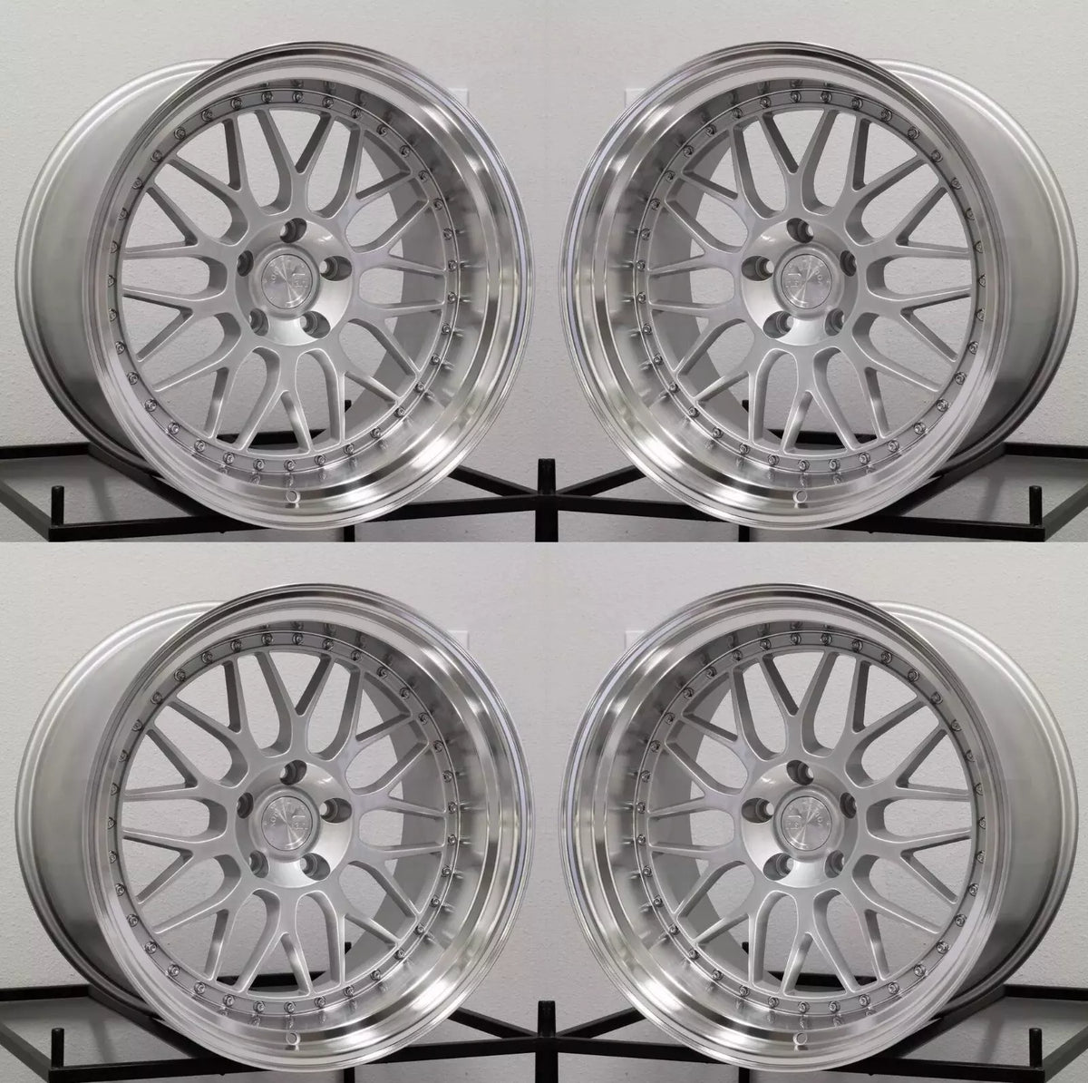 19x9.5 Aodhan AH02 AH2 5x112 +35 Silver 19