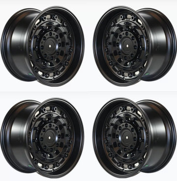 17x9 +0 Black Wheels For LIFTED Toyota 4Runner Tacoma FJ GX460 17" 6x139 Rims