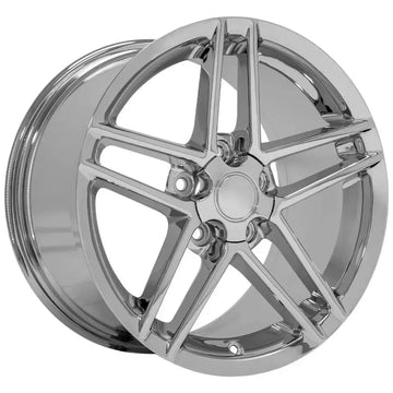 OE Wheels CV07A 17x9.5 5x4.75" +54mm Chrome Wheel Rim 17" Inch