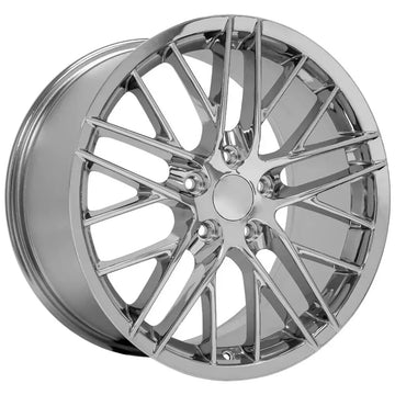 OE Wheels CV08B 19x10 5x4.75" +79mm Chrome Wheel Rim 19" Inch