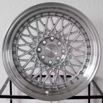 16" AodHan AH05 Wheels 16x8 4x100 / 4x114.3 +15 Silver AH5 Rims Set 4