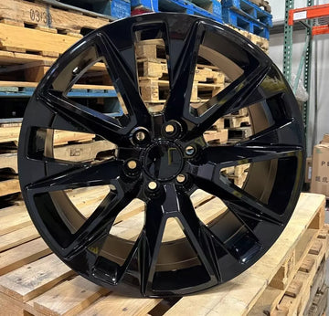 (SET 4) 22" Z71 STYLE WHEELS FITS 6X139.7 CHEVY SILVERADO TAHOE SUBURBAN RIMS