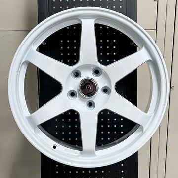 18" Wheels 18x8 5x114.3 +35 For Honda Civic Accord IS300 IS250 RAV 4 White Rims