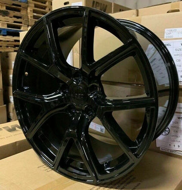 20" Wheels JEEP Grand Cherokee Dodge Grand Caravan Durango Black 20x10 5x127