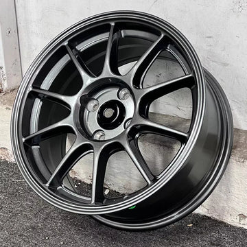 (SET 4) 15" TUNER STYLE WHEELS RIMS GUNMETAL FITS HONDA CIVIC INSIGHT CRX