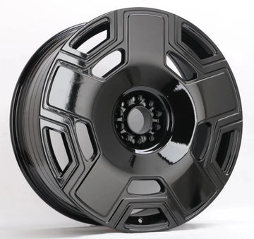 22" Monoblock Wheels 22x9 +30/22x10 +35 5x112/5x120 CB 72.6 Staggered Rims Set 4