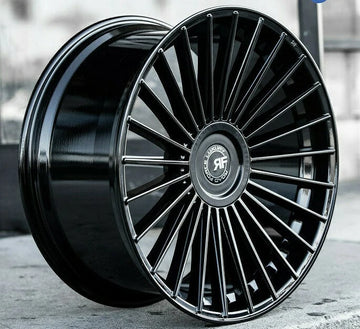 21” RF22 GLOSS BLACK WHEELS RIMS FOR BMW G15 G16 840i M850i 21x9/21x10.5