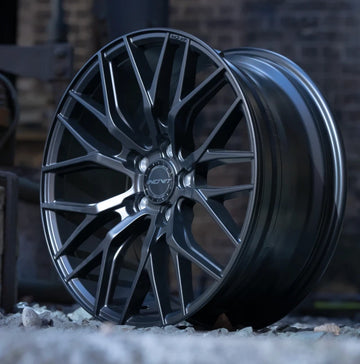 20x8.5/20x10 5x114.3 Inovit Blitz Wheels 20" Staggered Satin Black Rims Set 4