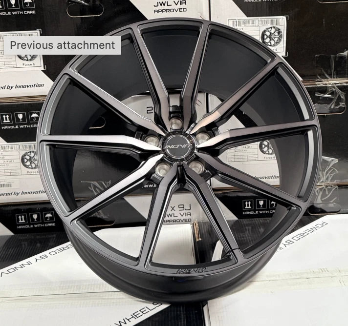 20x8.5/20x10 5x114.3 Inovit Frixion5 Wheels 20