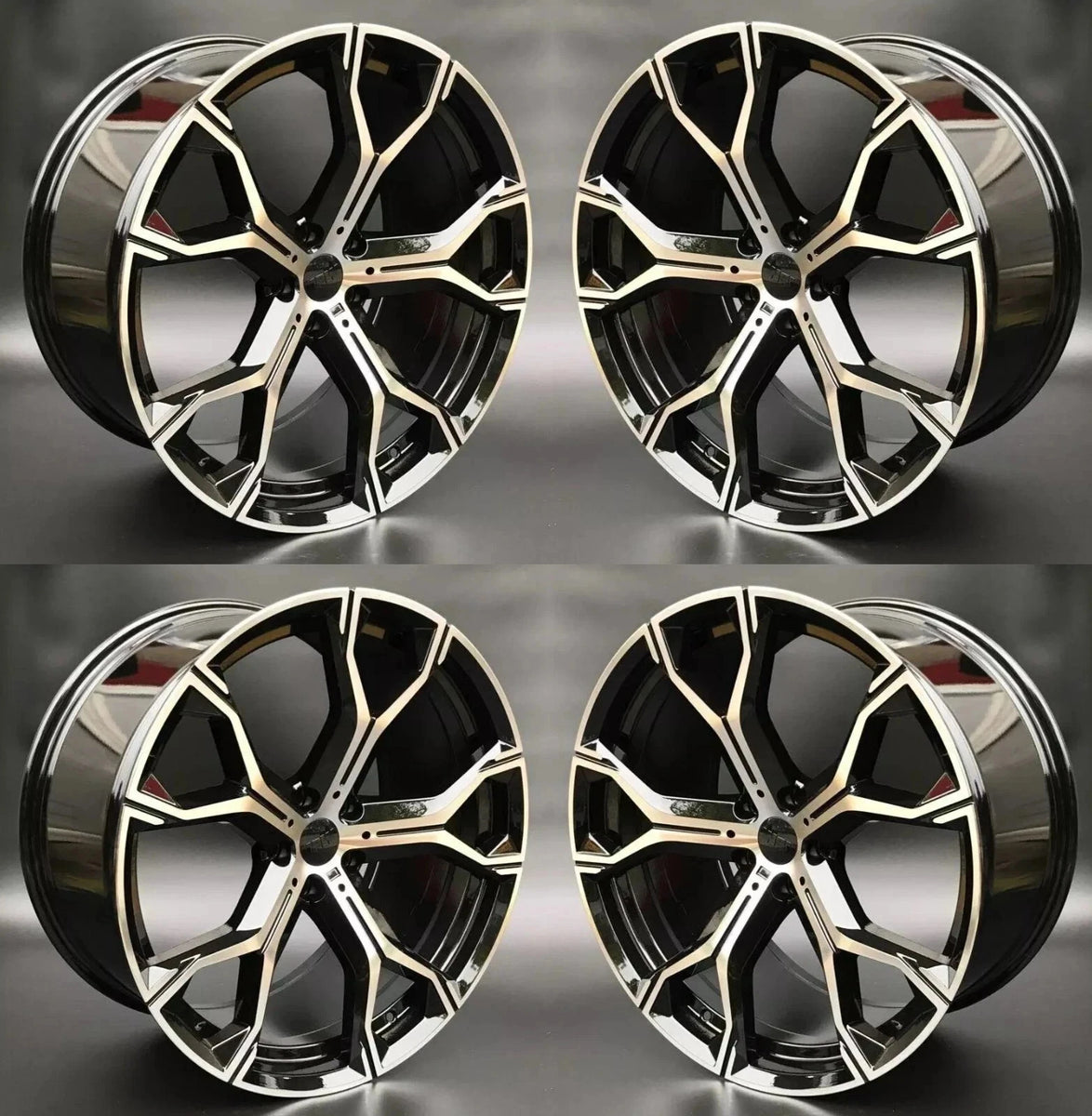 20x9/20x10.5 Staggered 5x120 WHEELS FOR BMW X5 E70 F15 XDRIVE 20