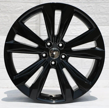 20" GLOSS BLACK WHEELS FOR LEXUS RX350 RX450 RAV4 20X8 +30 5X114.3 RIMS SET 4