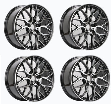 18" Wheels 18x8 5x114.3 +35 for Honda Civic Accord Lexus Camry 73.1 Rims Set 4
