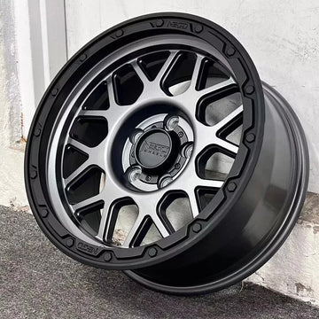 17" W915 WHEELS FOR JEEP WRANGLER OVERLAND 17x8.5 5x127 5x5 ET-12 RIMS SET 4