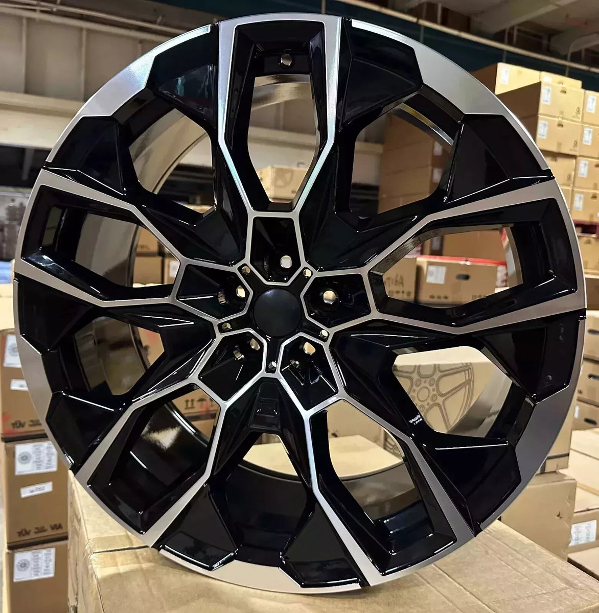 22'' Wheels for BMW X5 X7 2019-2025 22x9.5/10.5 5x112 Staggered Rims S ...