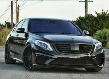 22” RF22 Gloss Black Wheels 22x9 / 22x10.5 For Mercedes S550 S63 CL550 Set 4