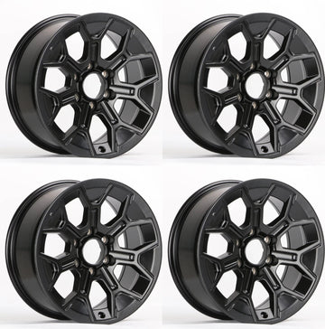 18x9" Satin Black Wheels 18" For Toyota 4Runner Tacoma GX460 GX470 FJ 6x139.7