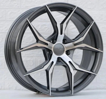 19" Wheels 19x8.5 +35 5x114.3 For Honda Accord Camry Lexus Infiniti Rims Set 4
