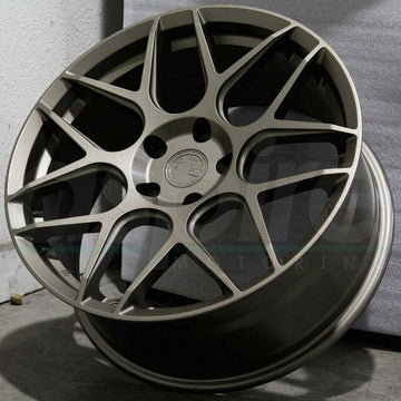 19" Aodhan AFF2 Wheels Matte Bronze 19x8.5 / 19x9.5 +35 5x120 Rims Set 4