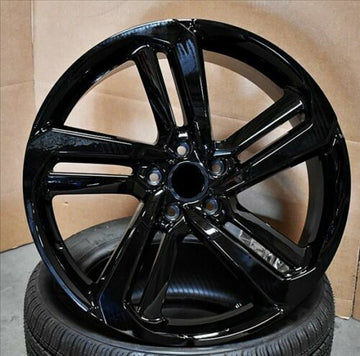19" Wheels Fit Honda Accord Civic Element 5x114.3 19x8.5 +35 Gloss Black Set 4