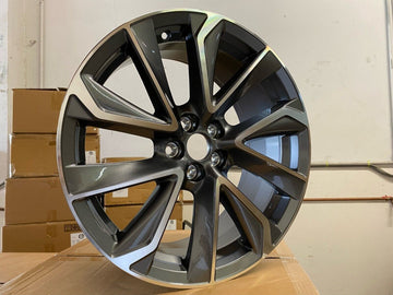 18" Wheels Fit Toyota Carolla Lexus CT  18x8 +35 5x100 Gunmetal Rims Set of 4