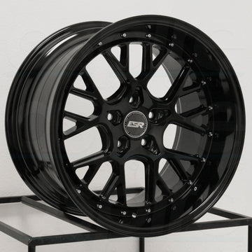 ESR CS11 19x9.5 5x114.3 22 Gloss Black Wheels(4) 73.1 19" inch Rims