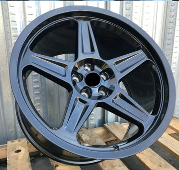 20 Gloss Black Demon Style Wheels 20x9.5 / 20x10.5 Fit Dodge Charger Challenger