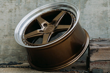 18" Aodhan DS05 Wheels 18x8.5 / 18x9.5 +35 5x100 Bronze 18 Inch Rims Set 4
